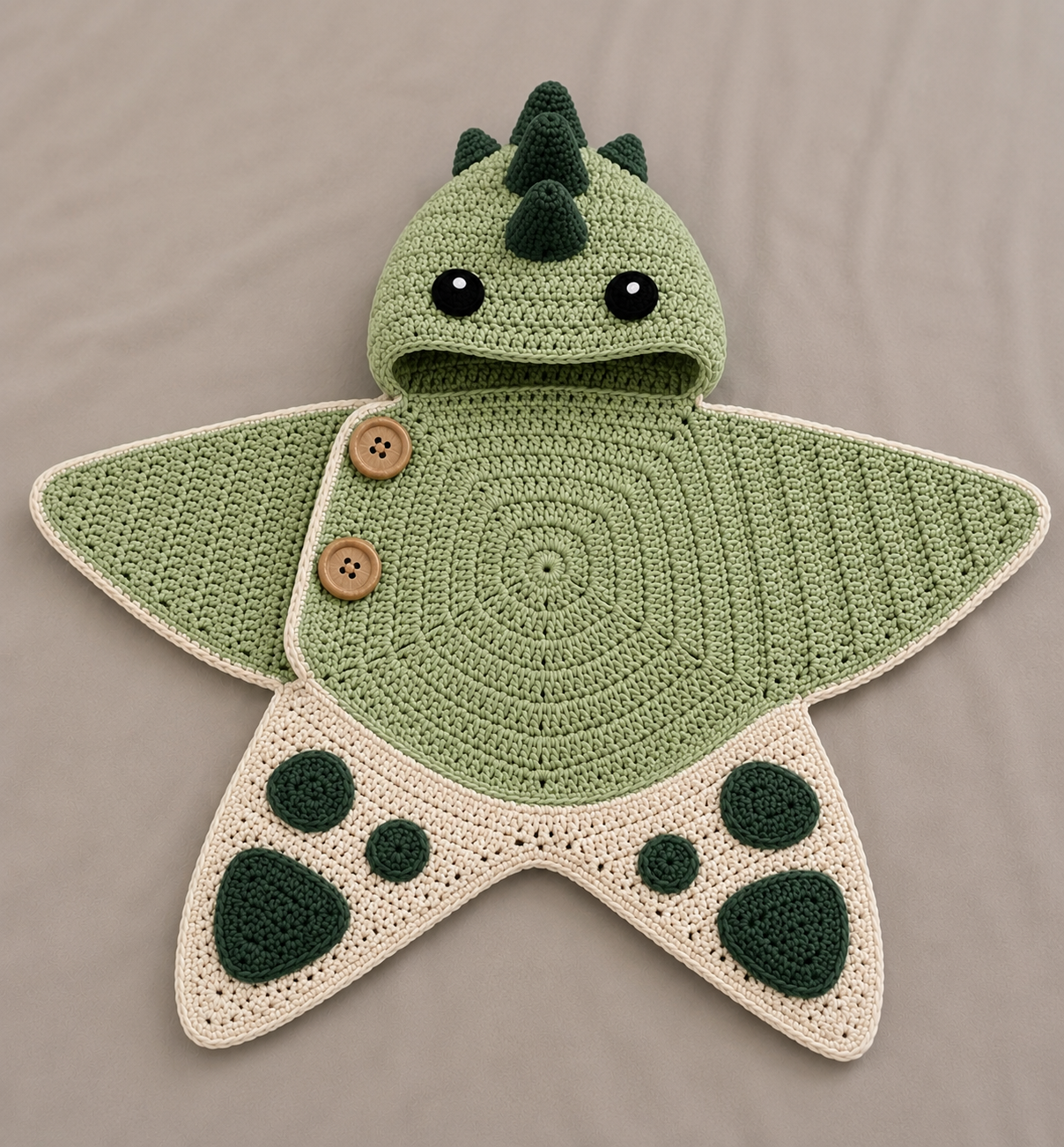Halloween Crochet Baby Onesie