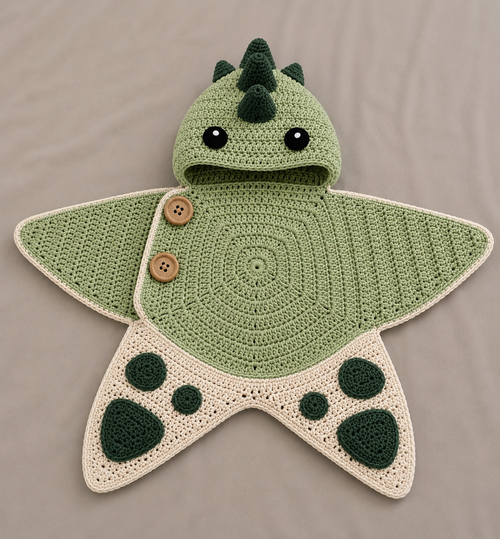 Halloween Crochet Baby Onesie